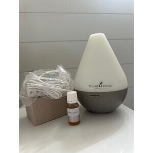 NWOT Young Living “Dew Drop” Diffuser with “Pink Champagne” essential oil blend